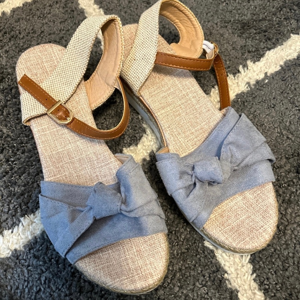 Brand New wedge sandals size 10.5